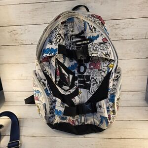 Volcom Dope of Doom Comic Print Backpack Multi Color Skate Bag